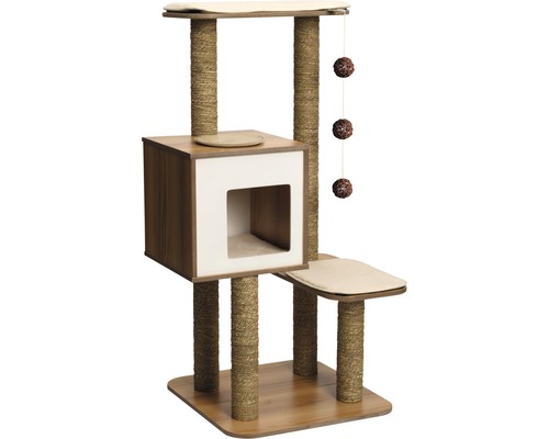 Catit Vesper Scratching post Vesper V-High Base 56x56x121.5 cm walnut