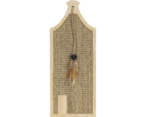 Scratching board beeztees Vicky wood, seagrass 20 x 3 x 50 cm beige