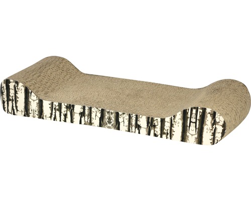 KERBL Drift scratching board made of cardboard 48.5x18.5x7.5 cm brown
