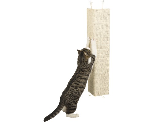 Scratching board KERBL Kevin Sisal 80x28 cm beige, corner scratching board