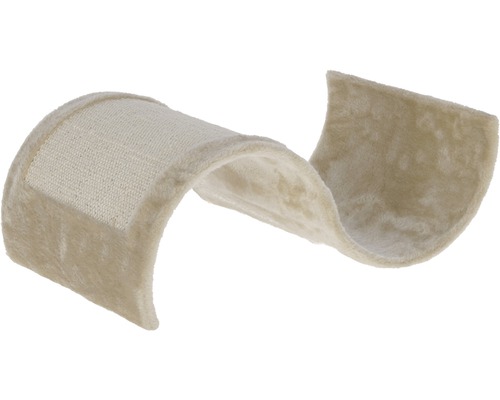 Kerbl Wave scratching board 51x28.5x18 cm beige