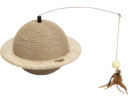 Scratching furniture Designed by Lotte Scratching ball Wiggly 29.5 x 20 cm Sisal, wood