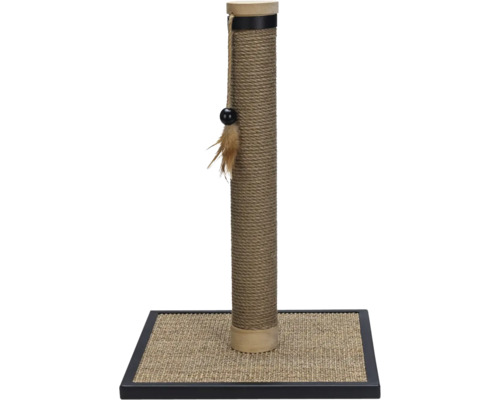 Scratching furniture designed by Lotte Vyda scratching post 40 x 40 x 60 cm for cats up to 7 kg sisal, wood