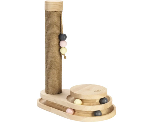 Scratching furniture designed by Lotte Inez scratching post 38 x 24.5 x 47.5 cm sisal, wood
