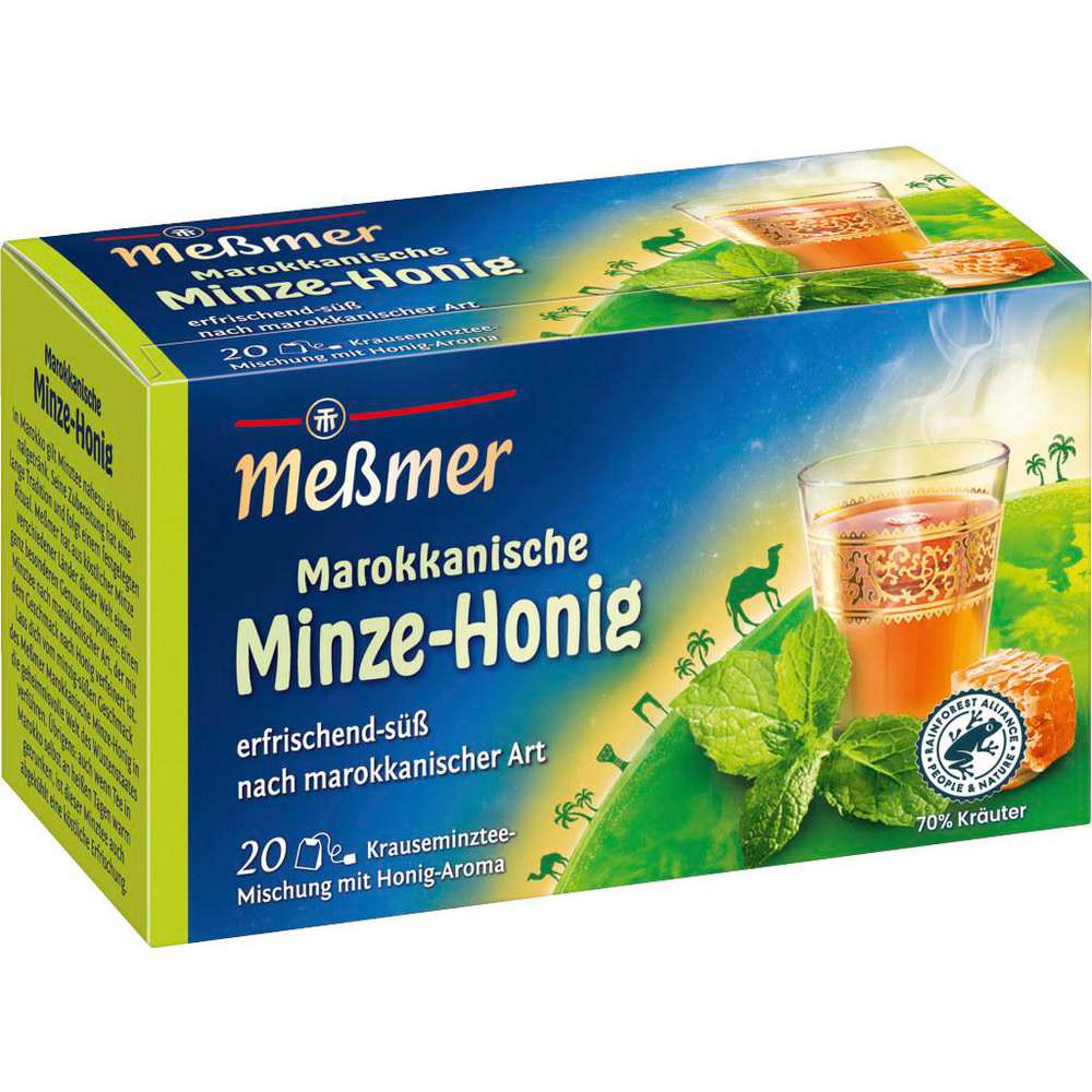 Meßmer Spearmint tea Moroccan mint honey, refreshingly sweet