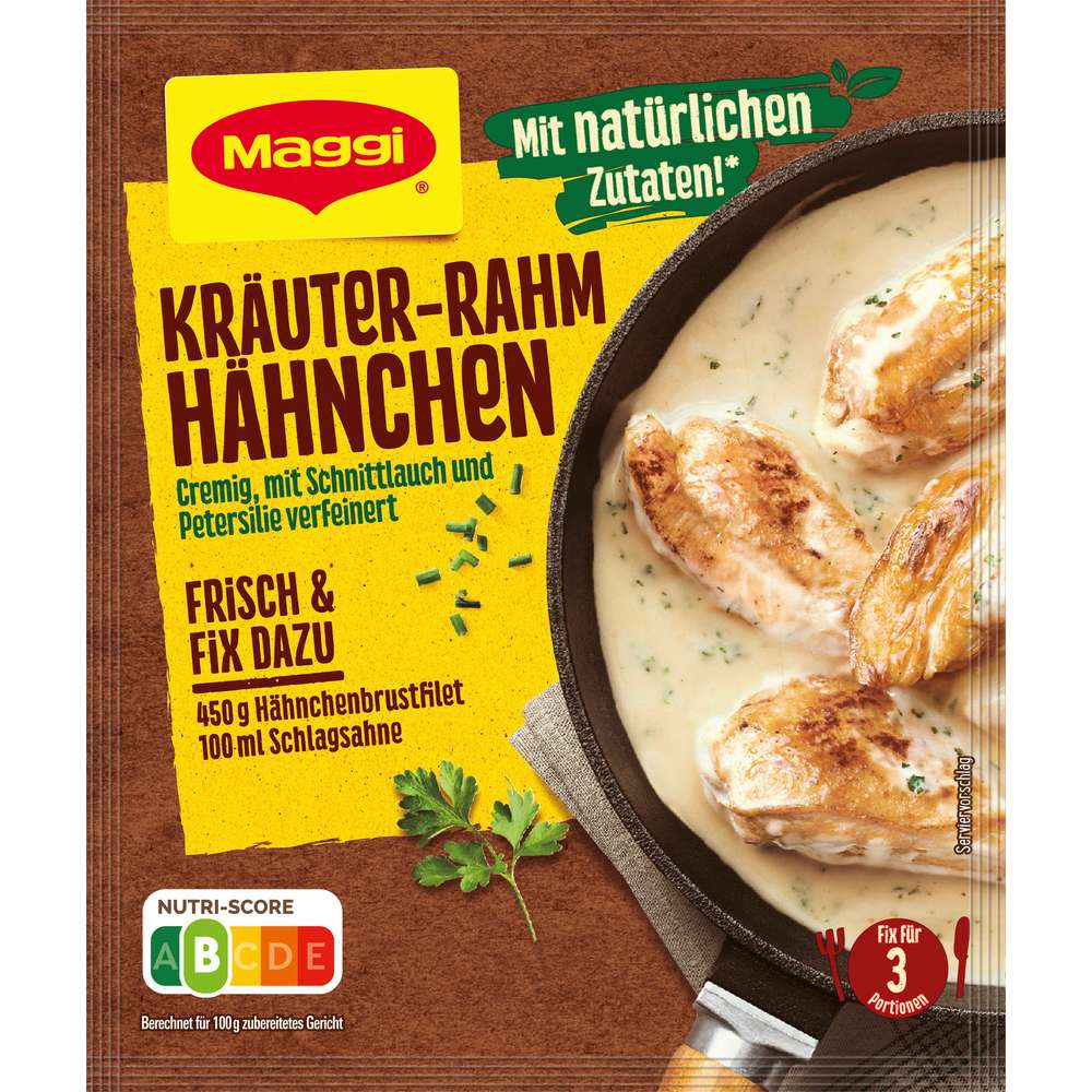 Maggi Herb Cream Chicken