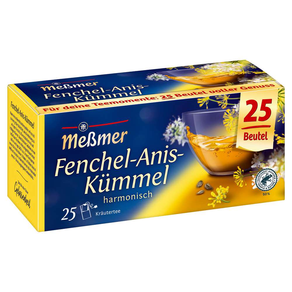 Meßmer Herbal tea, anise/fennel/caraway