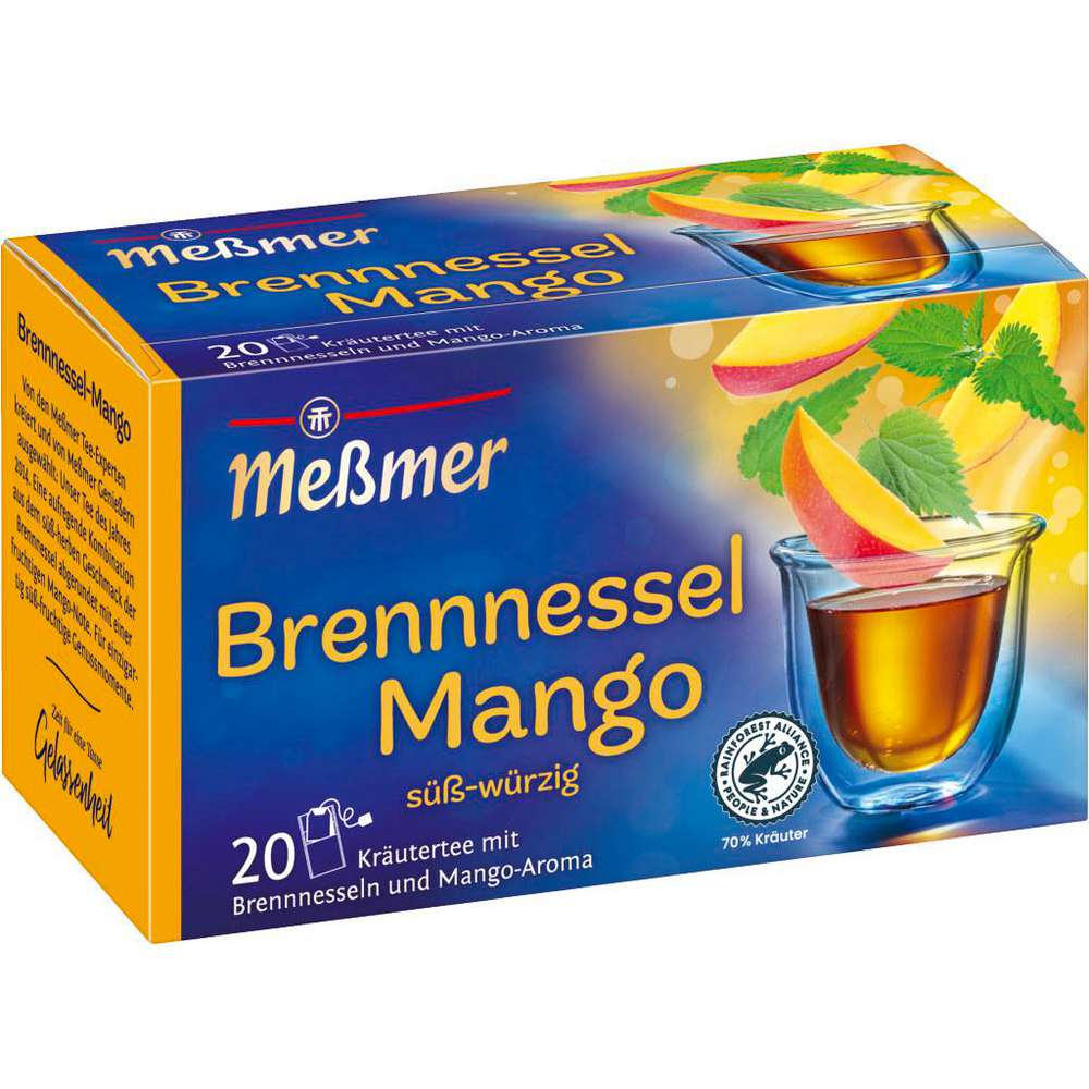 Meßmer Herbal tea, nettle/mango