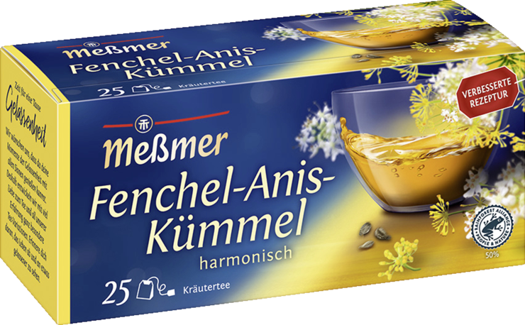 Meßmer Herbal tea "Fennel-anise-cumin"