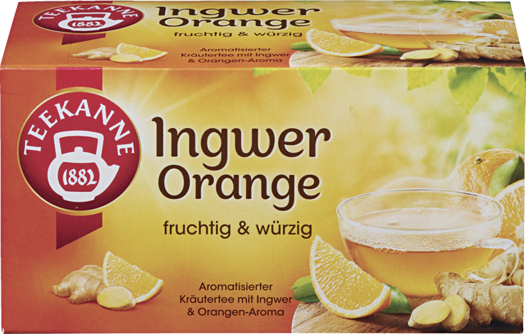 Teekanne Herbal tea Ginger-orange