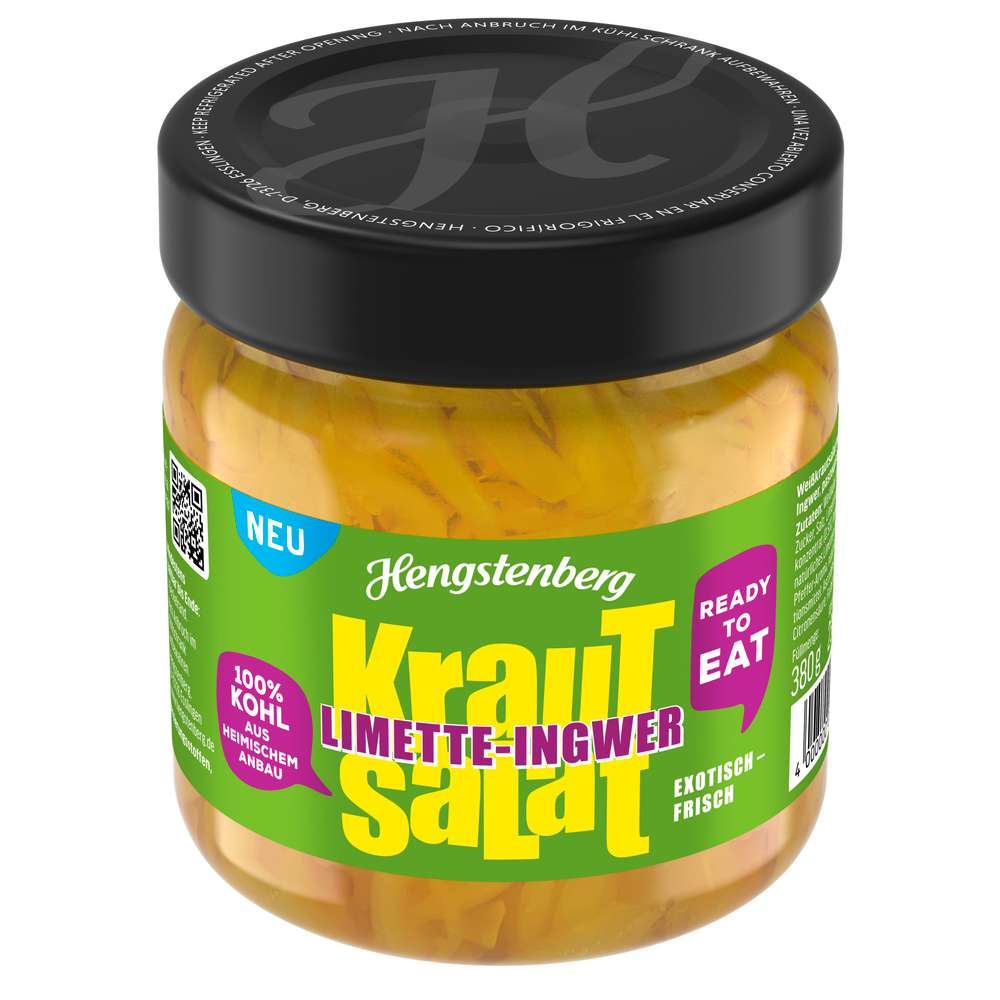 Hengstenberg Krautsalat Limette Ingwer