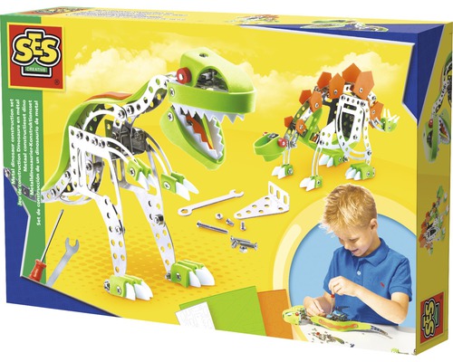Creative set metal dinosaur construction set