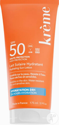 Cream Moisturizing Sunscreen Lotion SPF50 175ml