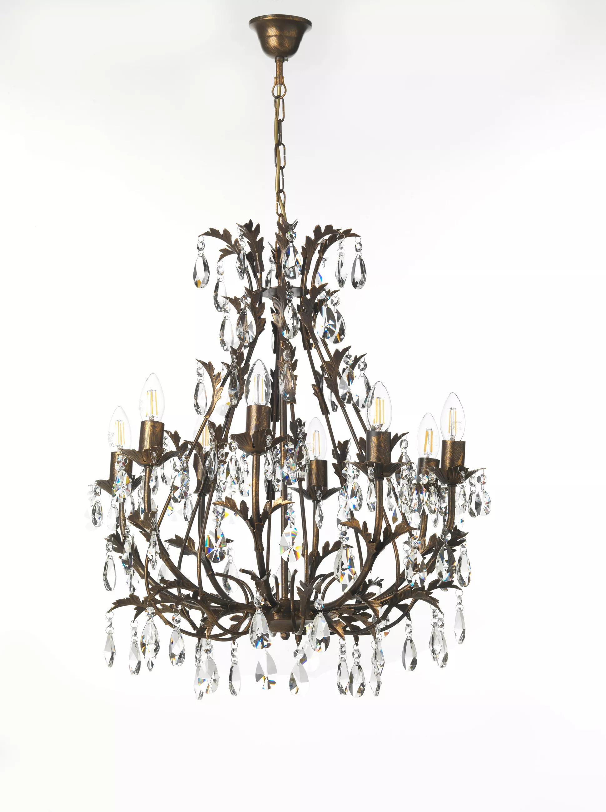 CRYSTAL PENDANT LAMP 55/100 cm