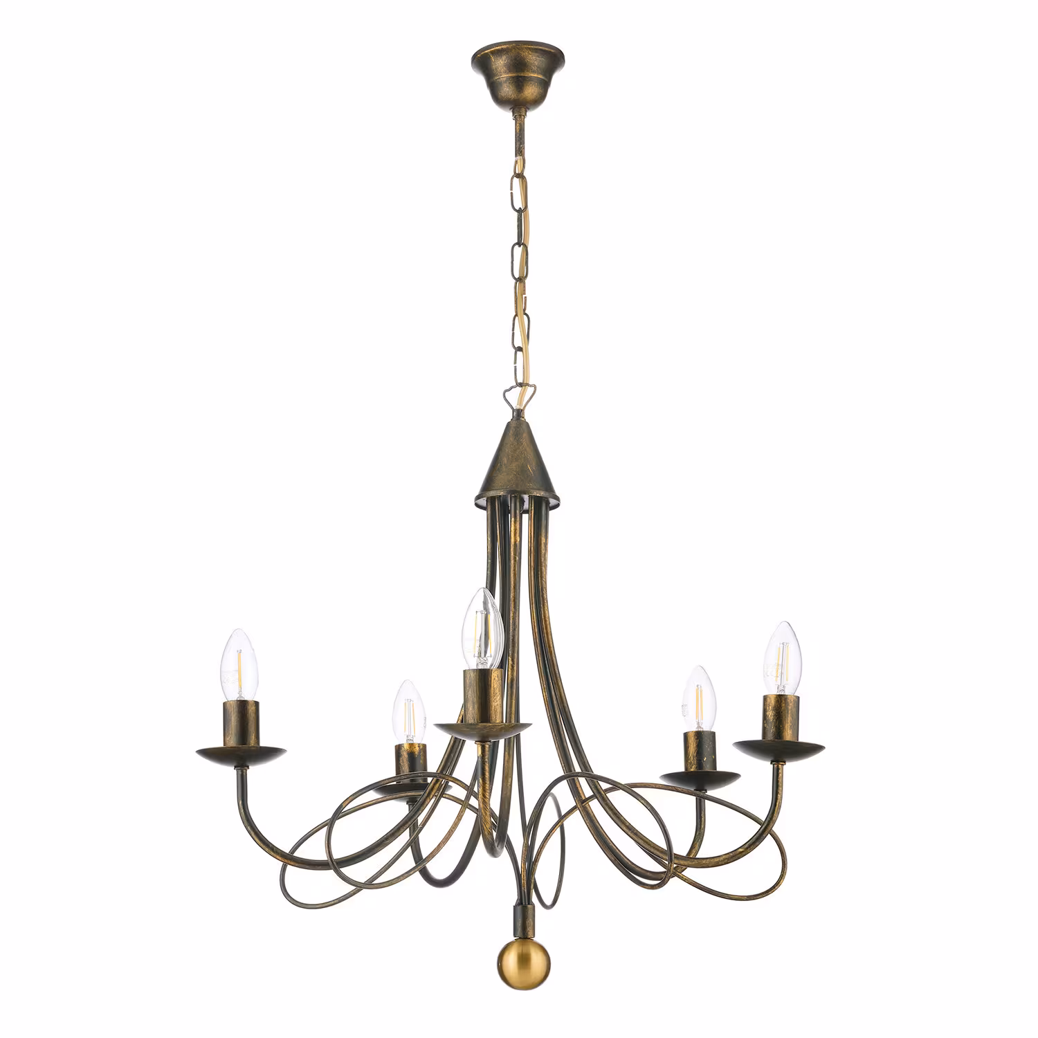 CHANDELIER 5099 MILVIA 60/60/110 cm