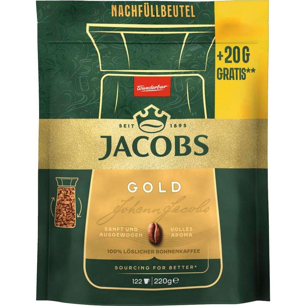 Jacobs Krönung Instant Coffee Gold, refill bag