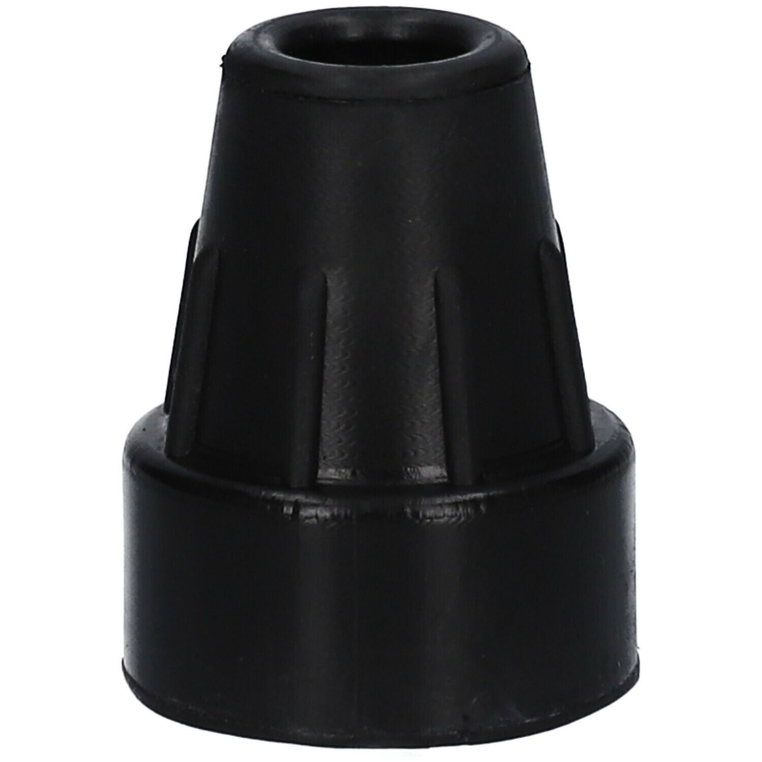 KRUECKENKAPSELN Crutch capsules for forearm support size. 16mm black 1 St