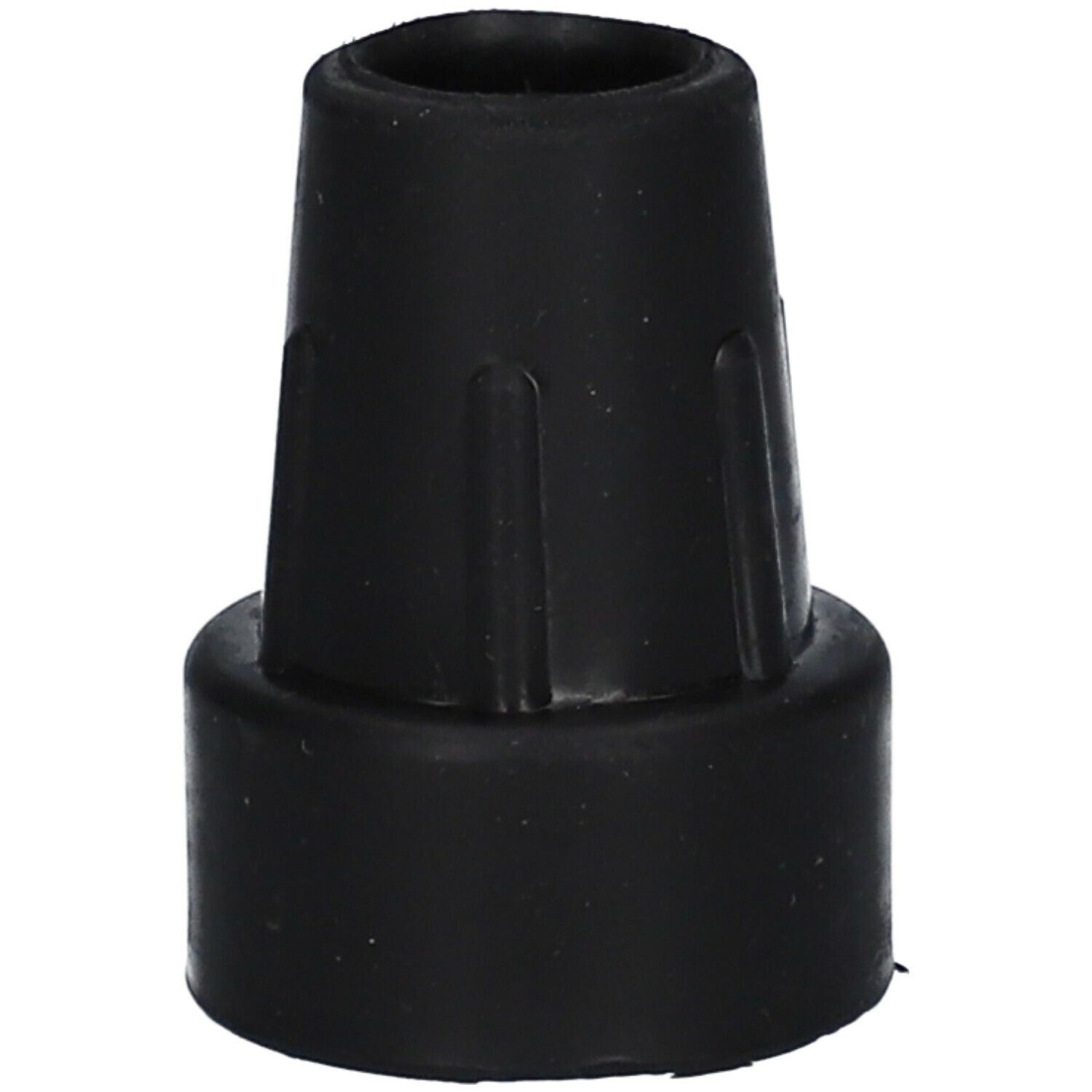 KRUECKENKAPSELN Crutch capsules for forearm support size. 18/19mm black 1 St