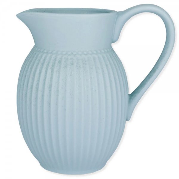 Large pitcher of Alice Ice Blue by Greengate