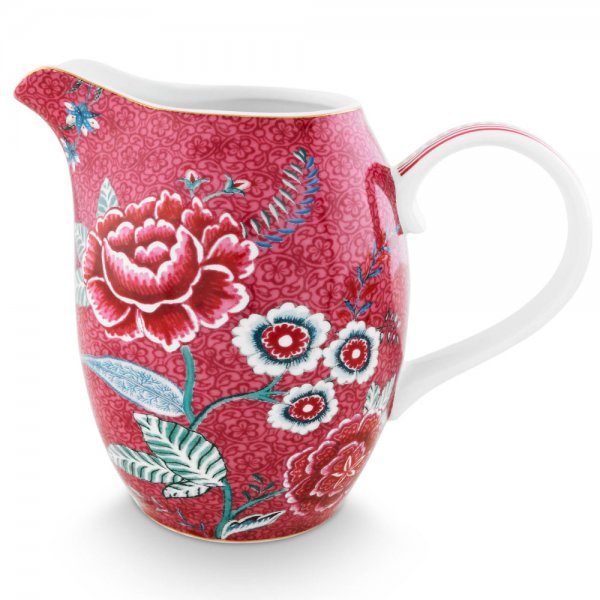 Pitcher Flower Festival Dark Pink by Pip Studio