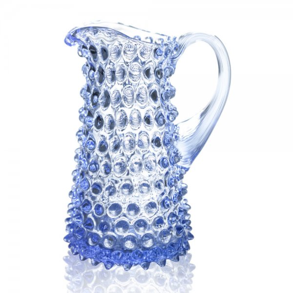 Jug Mini Hobnail Tall Jug Light Blue Klimchi Studio