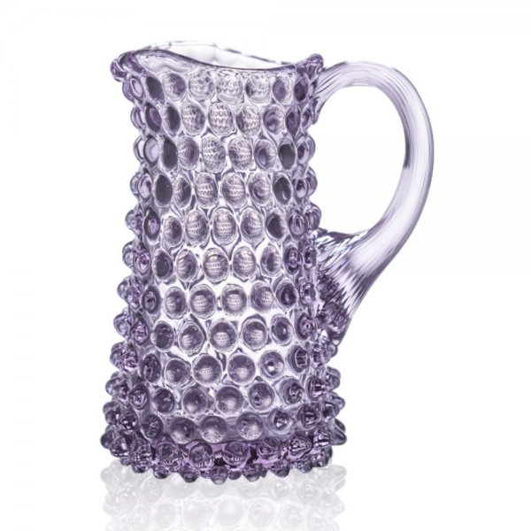 Jug Mini Hobnail Tall Jug Lilac (350ml) Klimchi Studio