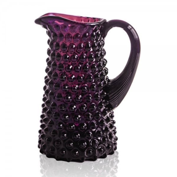 Jug Mini Hobnail Tall Jug Violet 350ml Klimchi Studio