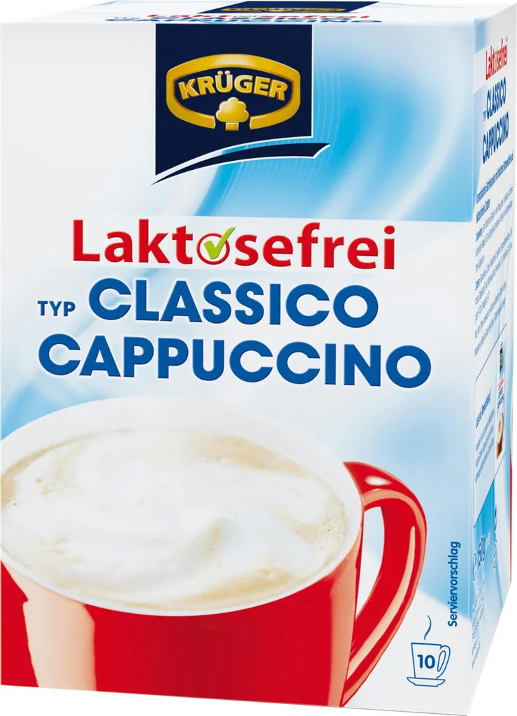 Krüger Family Krüger Cappuccino Classico lactose-free beverage powder 10x15g 150g