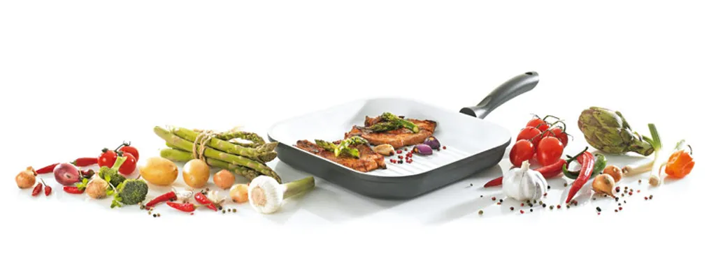 Karl Krueger Krüger steak pan from the Oslo series, ceramic coated, 28x28cm