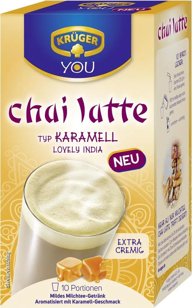 Krüger Family KRÜGER YOU Chai Latte 10029024 Caramel 10St