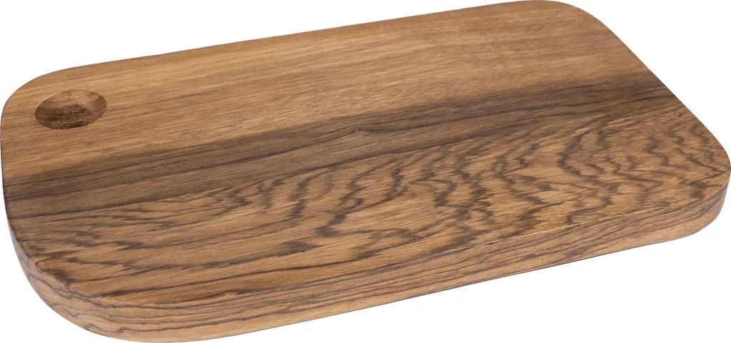 Krumble Crumble serving board - cutting board - preparation board - cheese board - tapas board - snack board - cutting block - 16 x 28.5 x 2 cm - wood