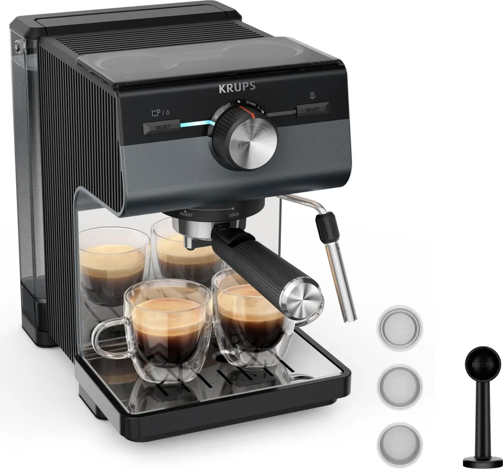 KRUPS Authentic+ Espresso Machine – Perfect Espresso for Home