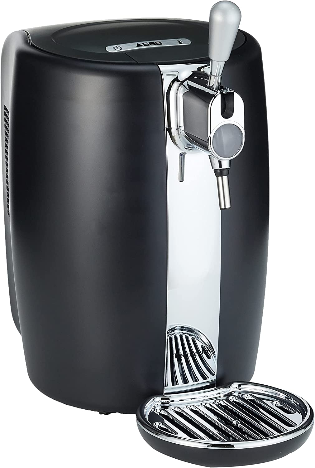 Krups Beert Beer Zapfma Machine with Thermoplastic, black / stainless steel