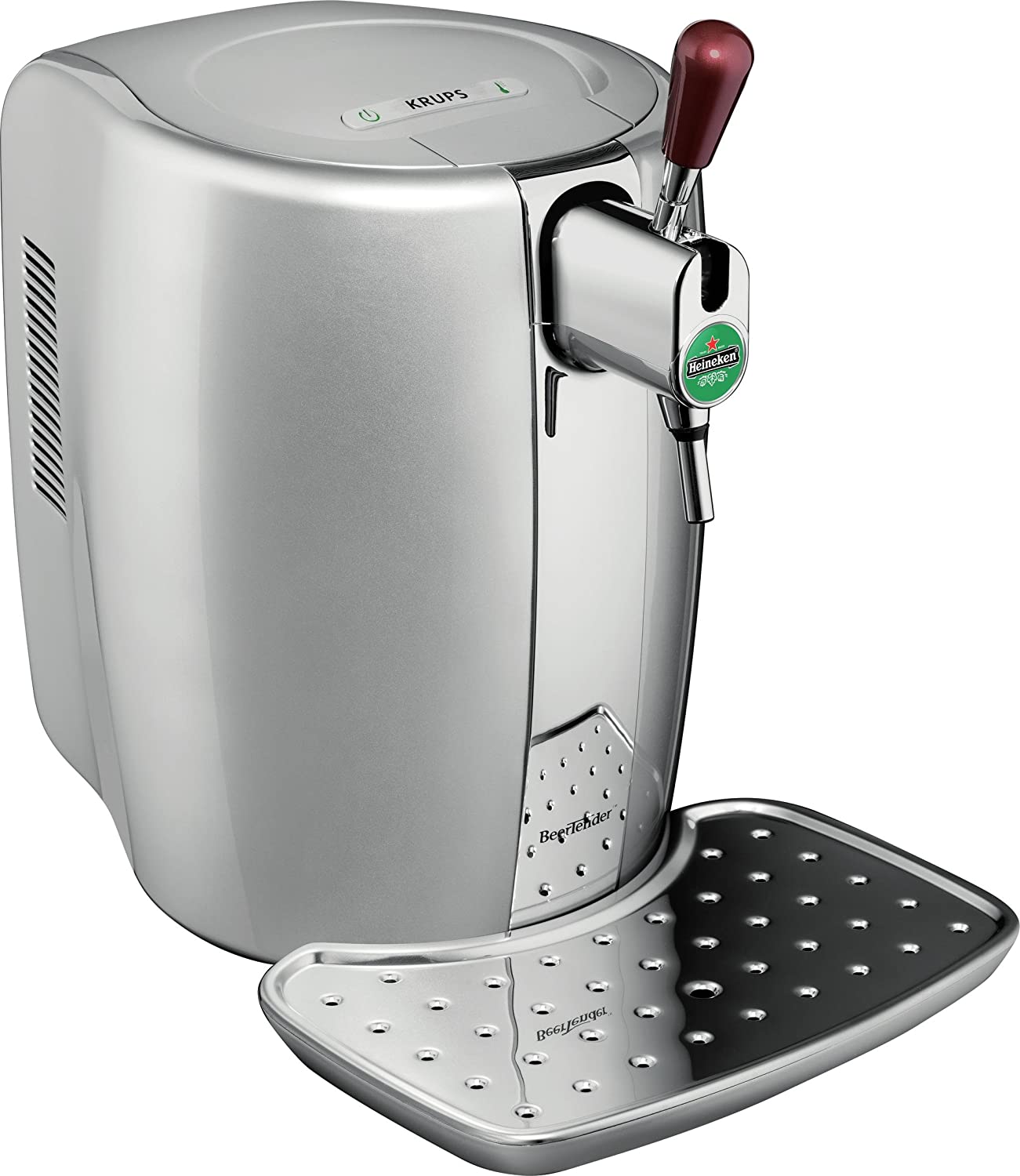 Krups BeerTender Beer Dispenser Thermoplastic One Size Argent/Chrome