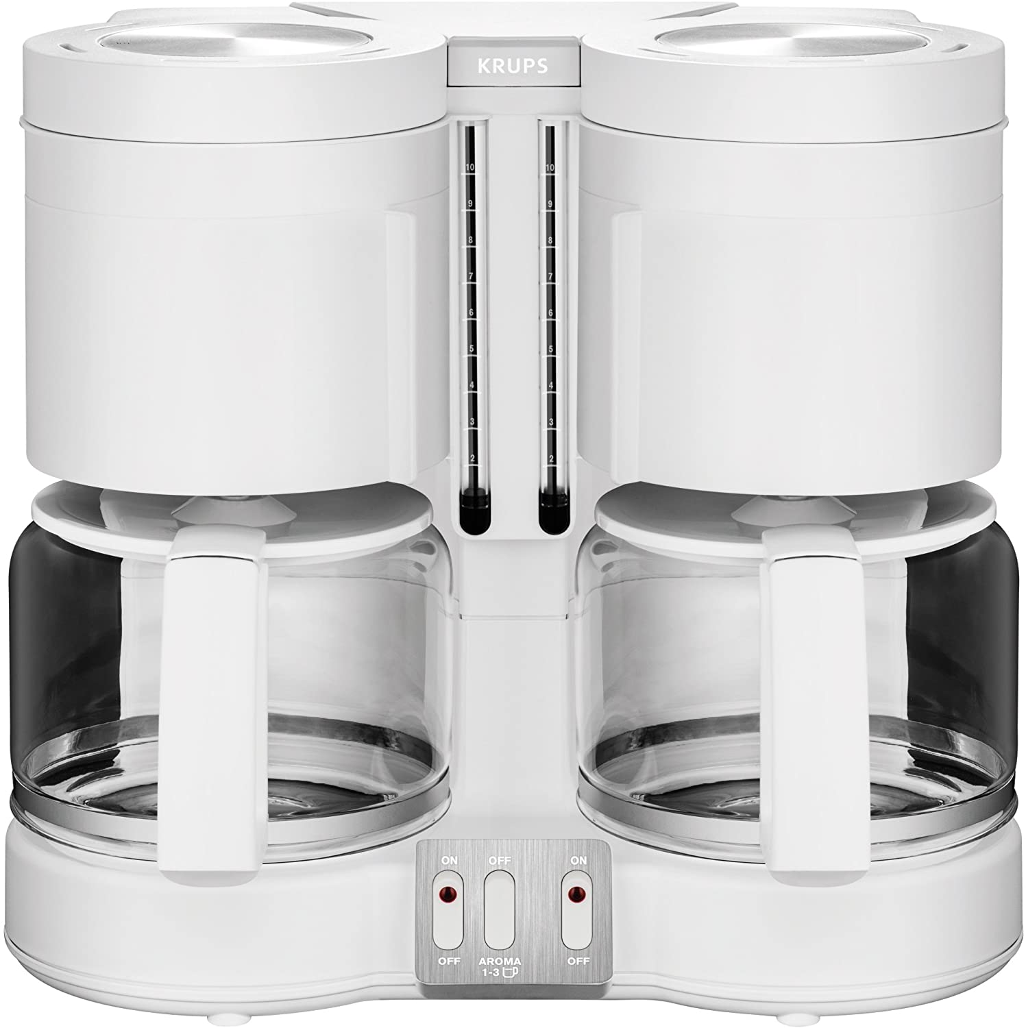 Krups Duothek Plus KM 8501 - coffee/tea maker - white