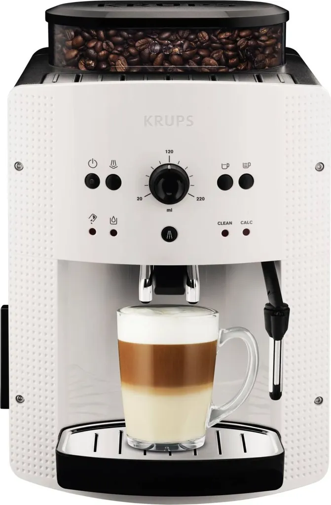 Krups EA 8105 Fully Automatic Coffee Machine White