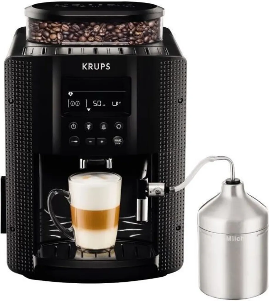 Krups EA 8160 Fully Automatic Coffee Machine Black