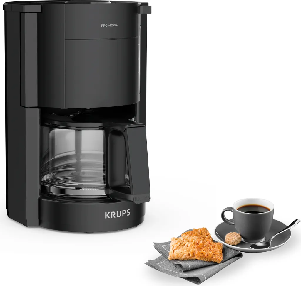 Krups F30908 ProAroma Coffee Maker, Black