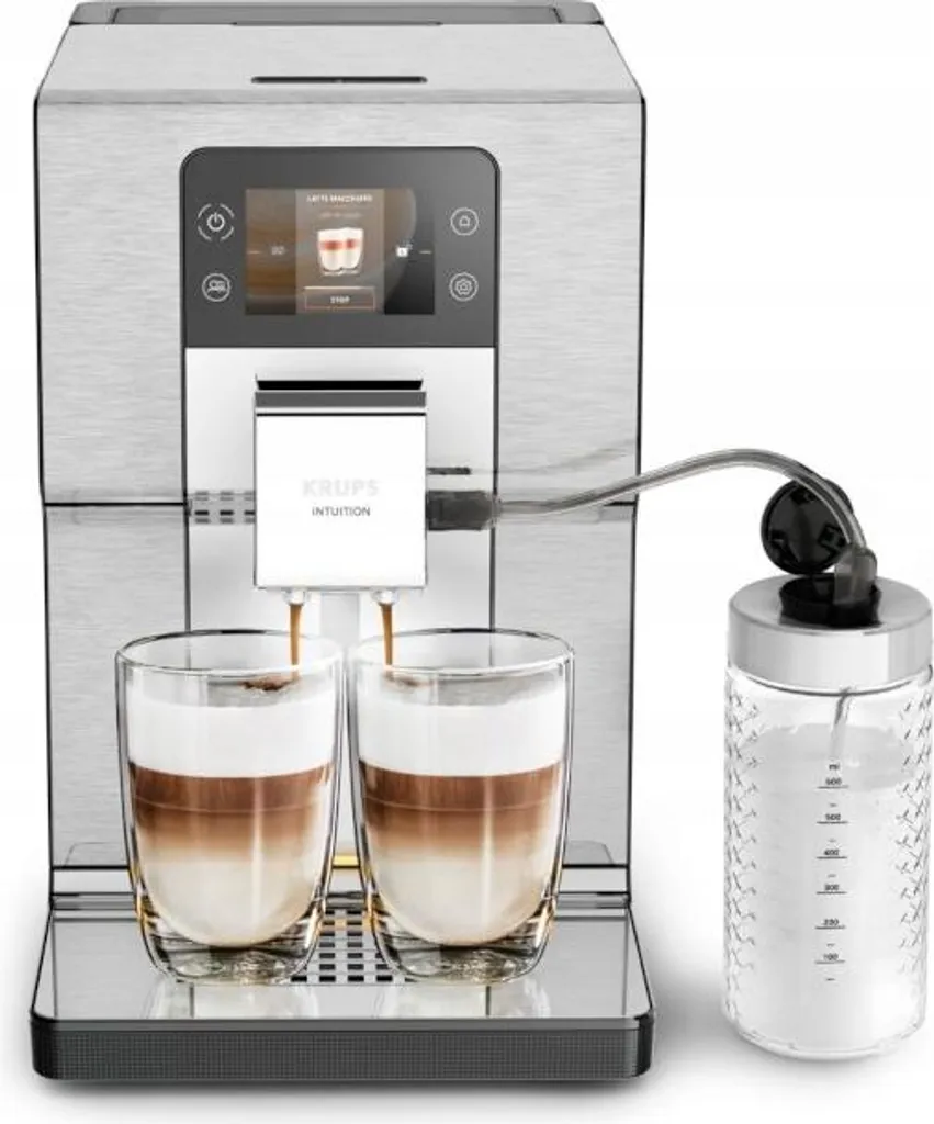 Krups Intuition Experience+ Fully Automatic Coffee Machine 15 Bar, Modern Design