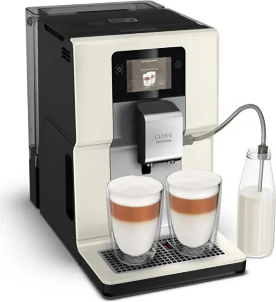 KRUPS Intuition Preference Fully Automatic Coffee Machine - White EA872A10