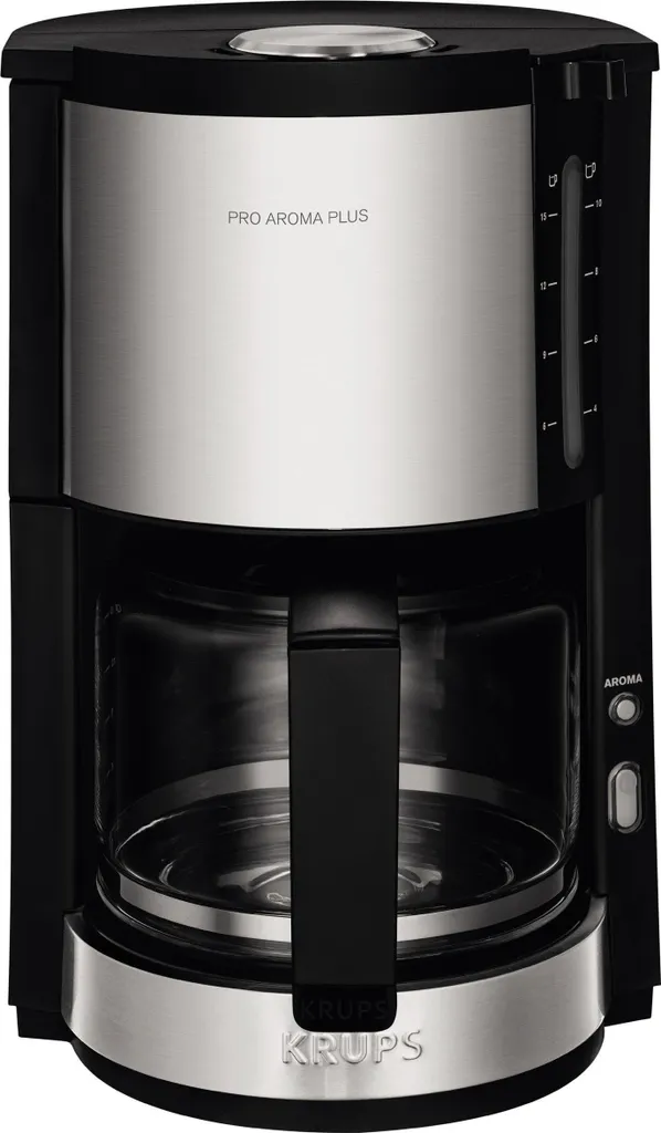 KRUPS coffee machine KM 321 1100 W black/stainless steel applications