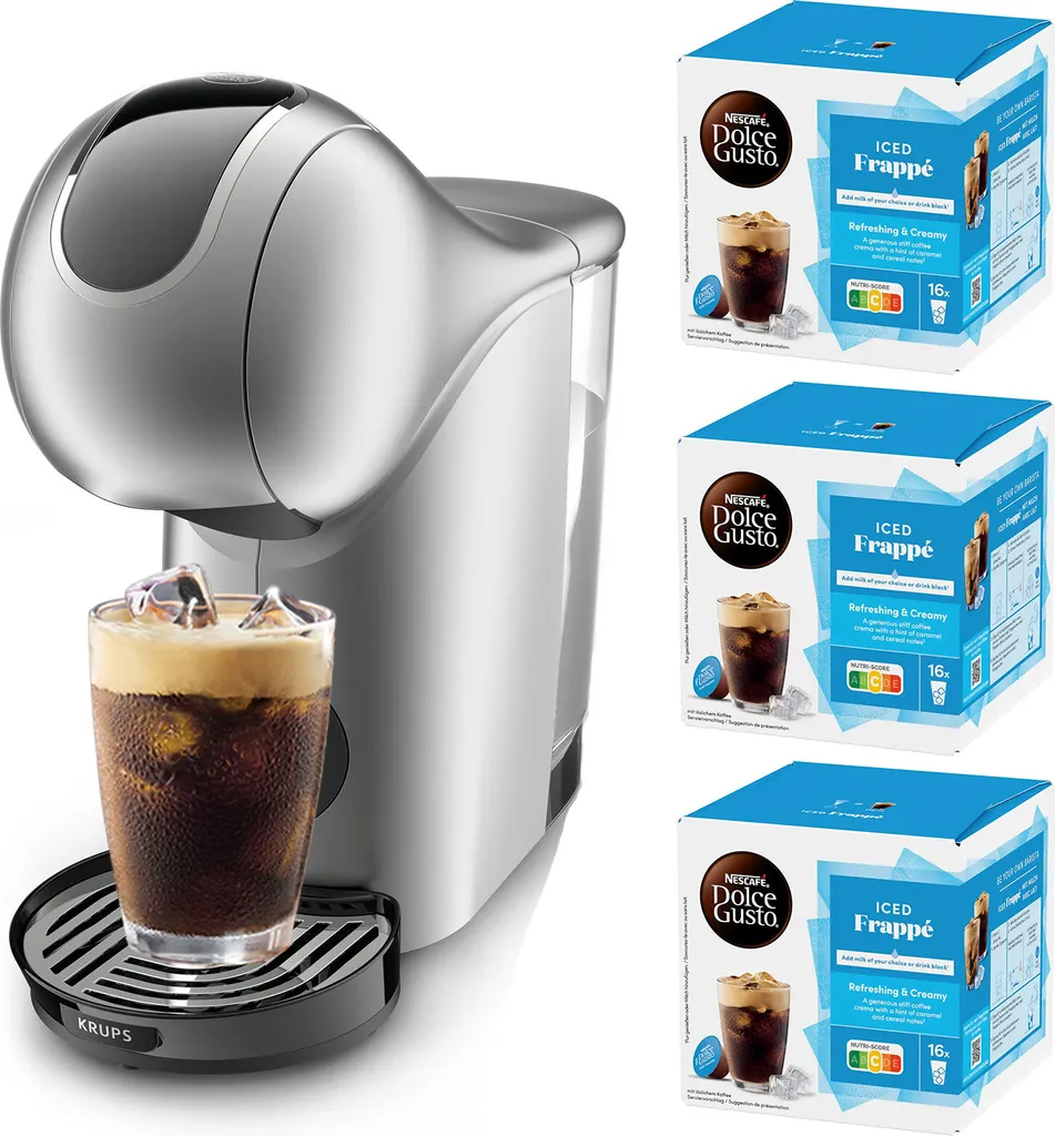 Krups KP440E.20 Dolce Gusto Genio S capsule machine incl. 3x Iced Frappe