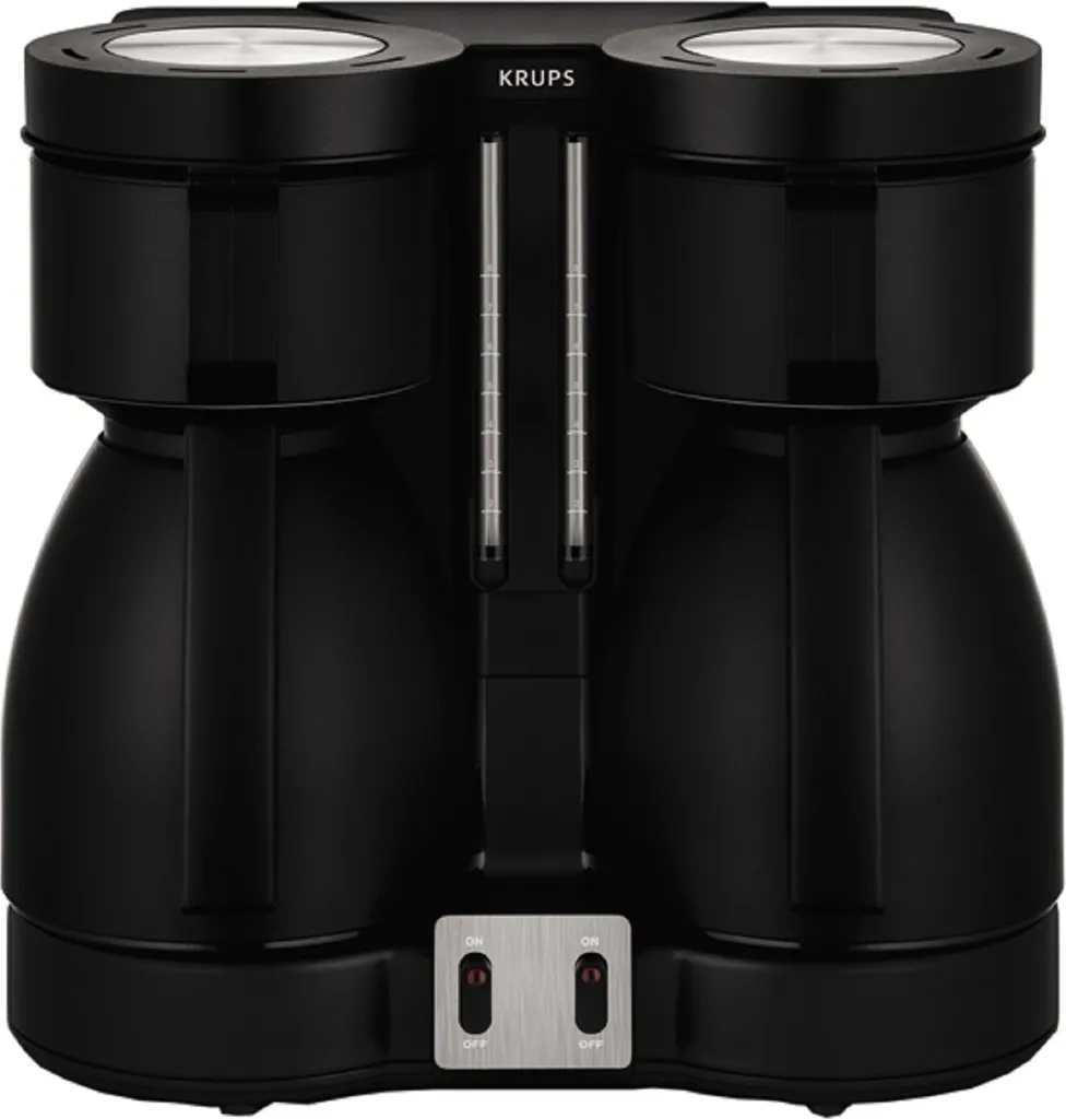Krups KT8501 Duothek Thermo black coffee machine