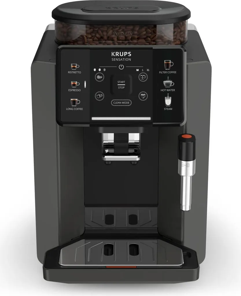 KRUPS Sensation Fully Automatic Coffee Machine – Perfect Coffee Variety for Home