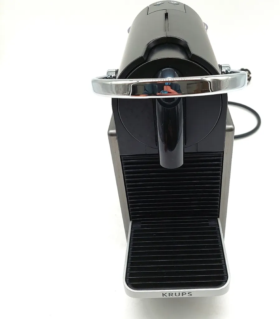 Krups XN306TK Nespresso Pixie Titan Espresso Machine, 2 lengths, automatic shut-off, 1260 W, 0.7 liter coffee maker