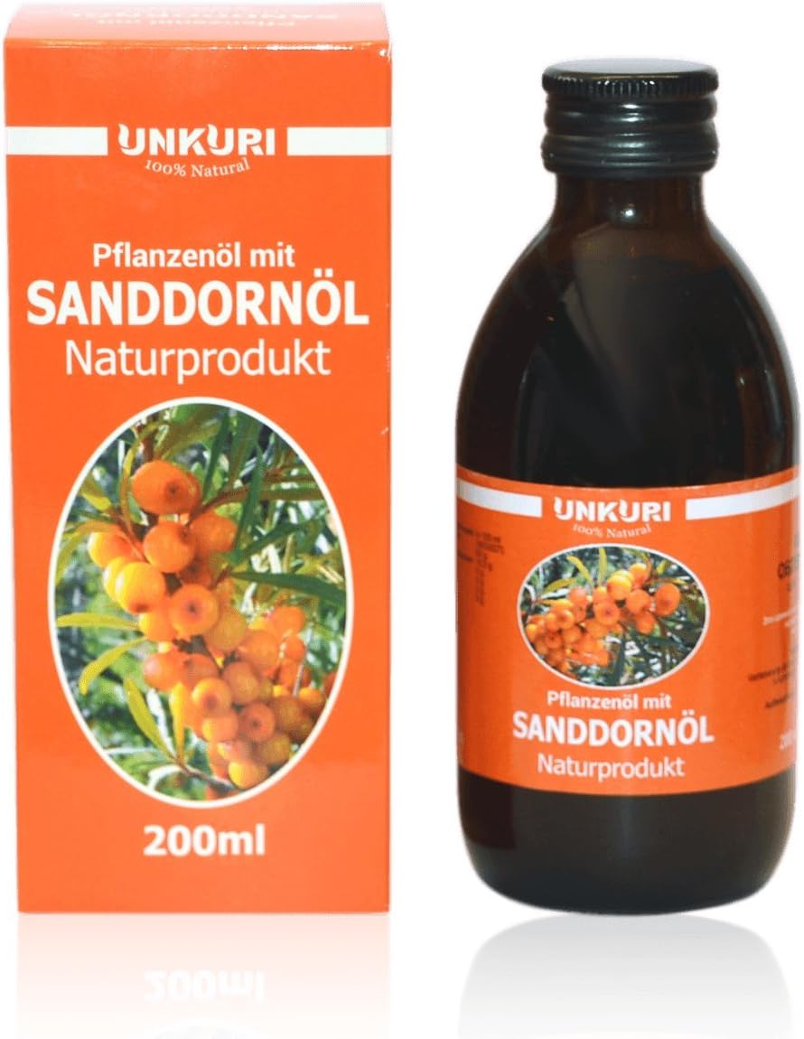 GMMH Sea Buckthorn Oil (200 ml) Sea Buckthorn Oil Sea Buckthorn Oil