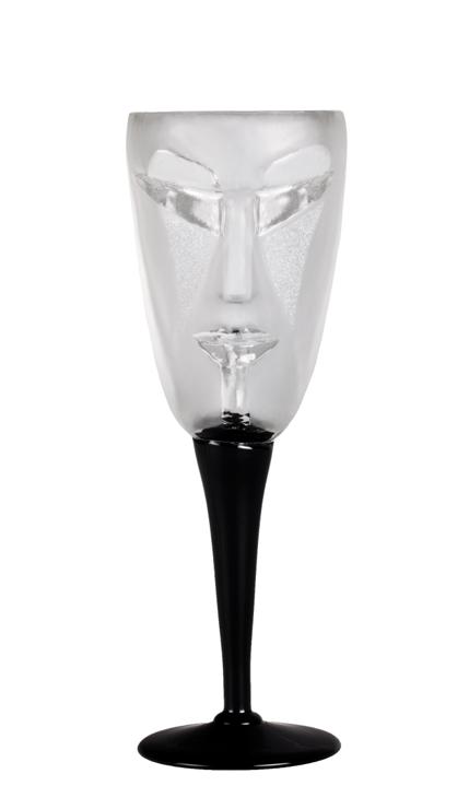maleras-glasbruk Kubik Wine Glass