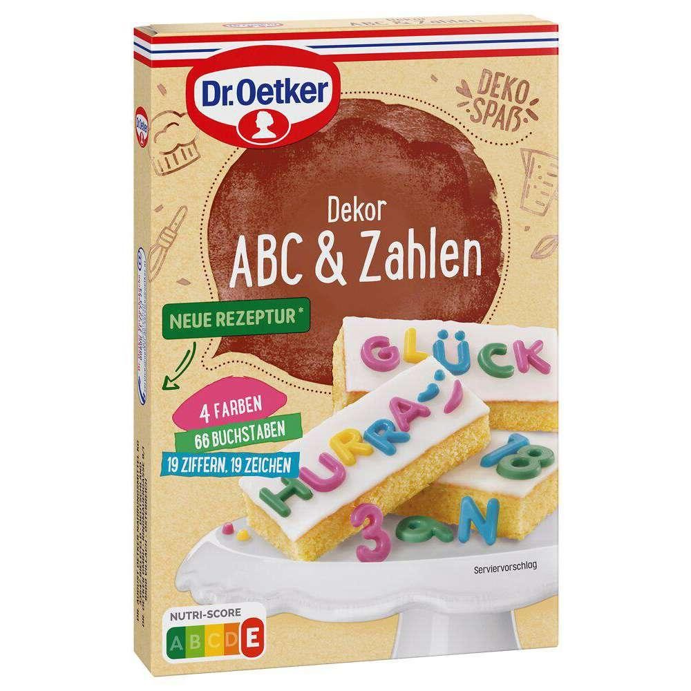 Dr. Oetker Cake decoration, ABC & numbers
