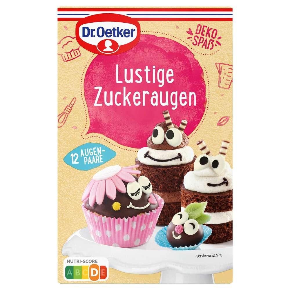 Dr. Oetker Cake Decoration Funny Sugar Eyes