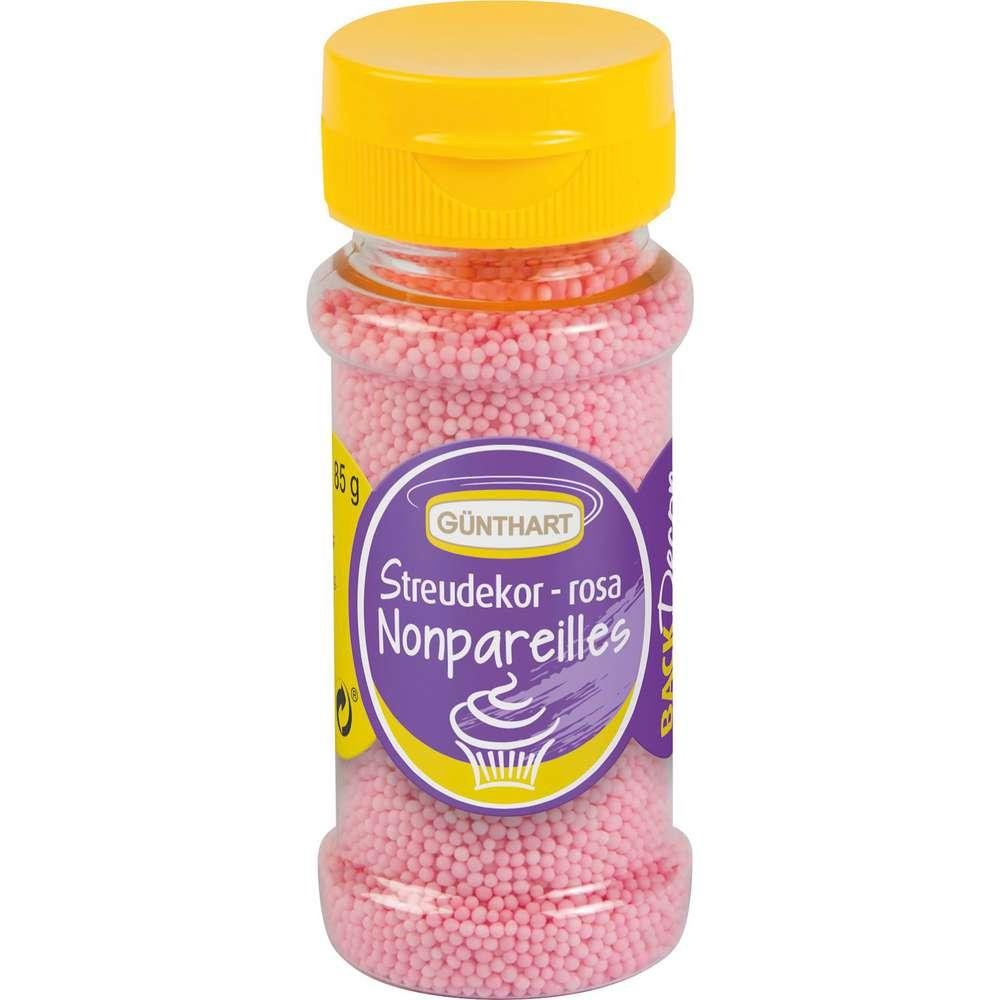 Günthart Cake decoration nonpareils, pink